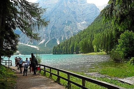 Spazierweg: Pragser Wildsee - Grünwaldalm